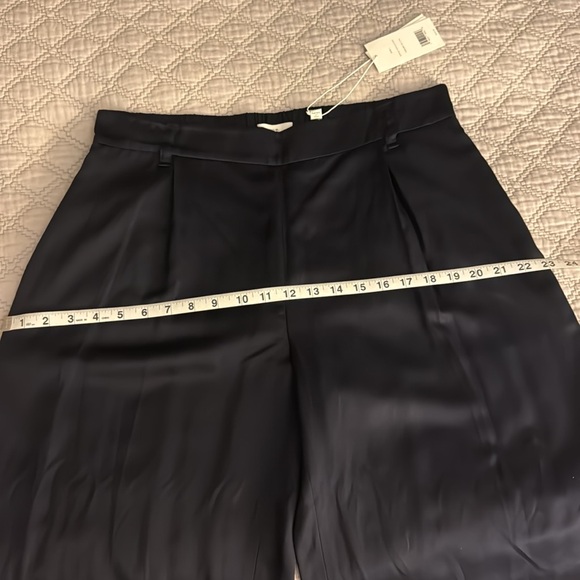 VINCE Silk-Blend High-Waist Pull-On Pants - Picture 13 of 14